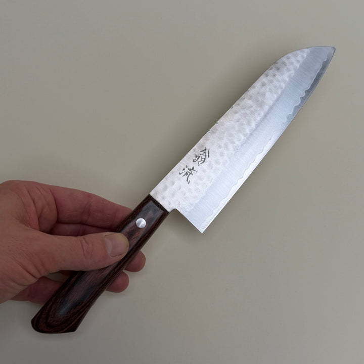 V1 Santoku Knife 165mm Tsuchime-knife-Community Cutlery
