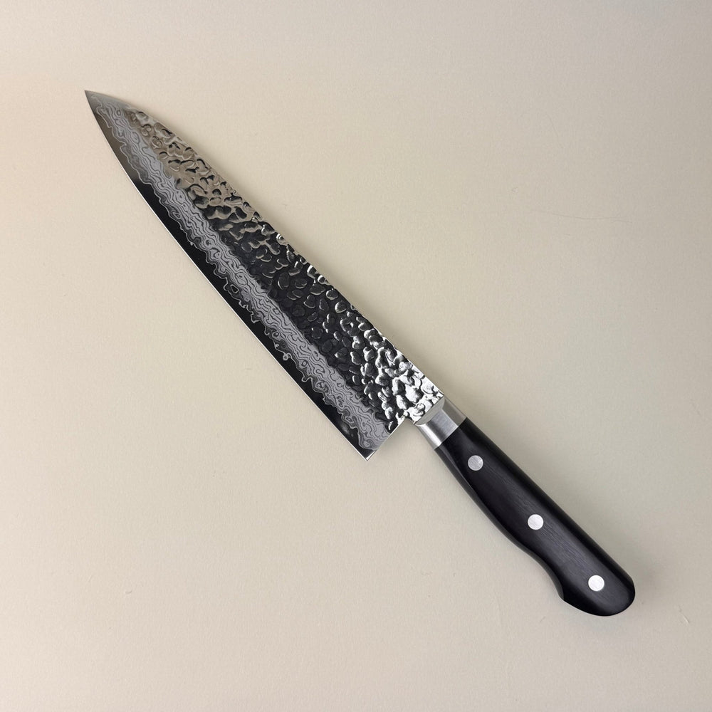 VG10 Damascus Tsuchime Gyuto 210 - Community Cutlery