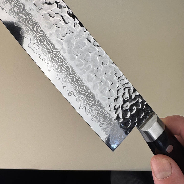 VG10 Damascus Tsuchime Gyuto 210 - Community Cutlery