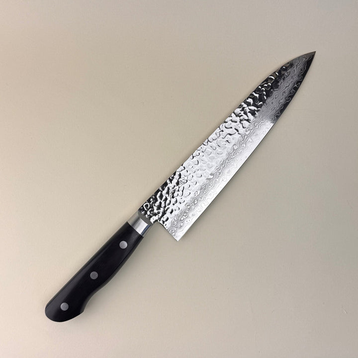 VG10 Damascus Tsuchime Gyuto 210 - Community Cutlery