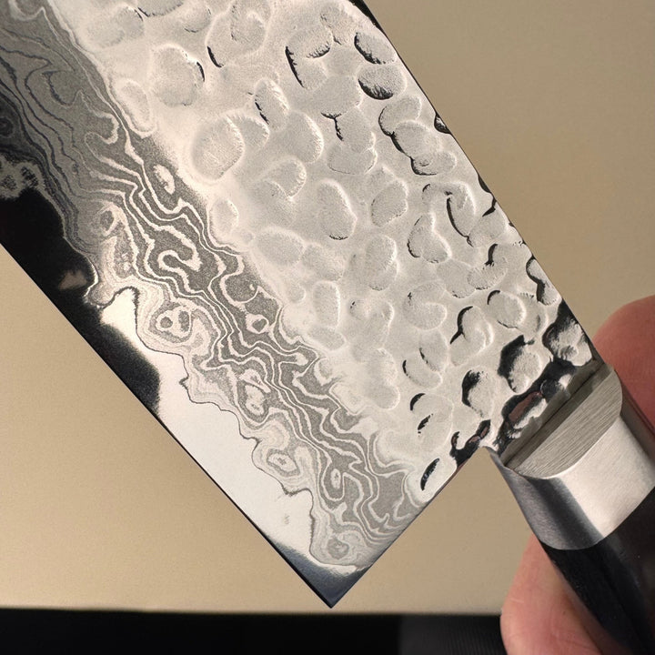 VG10 Damascus Tsuchime Gyuto 210 - Community Cutlery