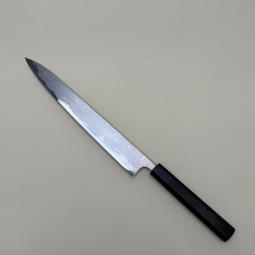 Wakui Toshihiro Damascus Sujihiki 240mm - Community Cutlery