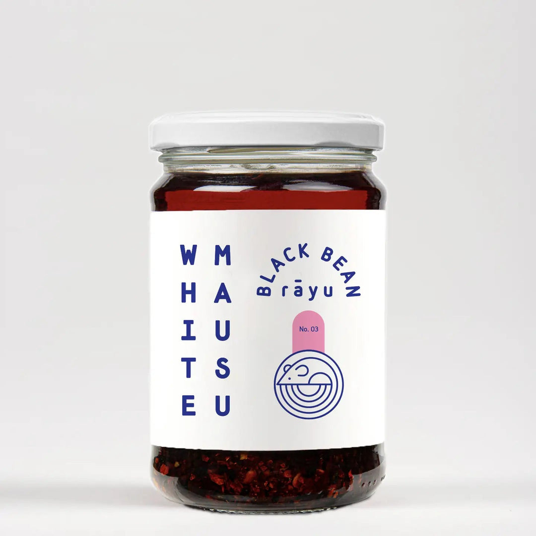 White Mausu - Black Bean Rayu Sauce - Herbs & Spices - Community Cutlery