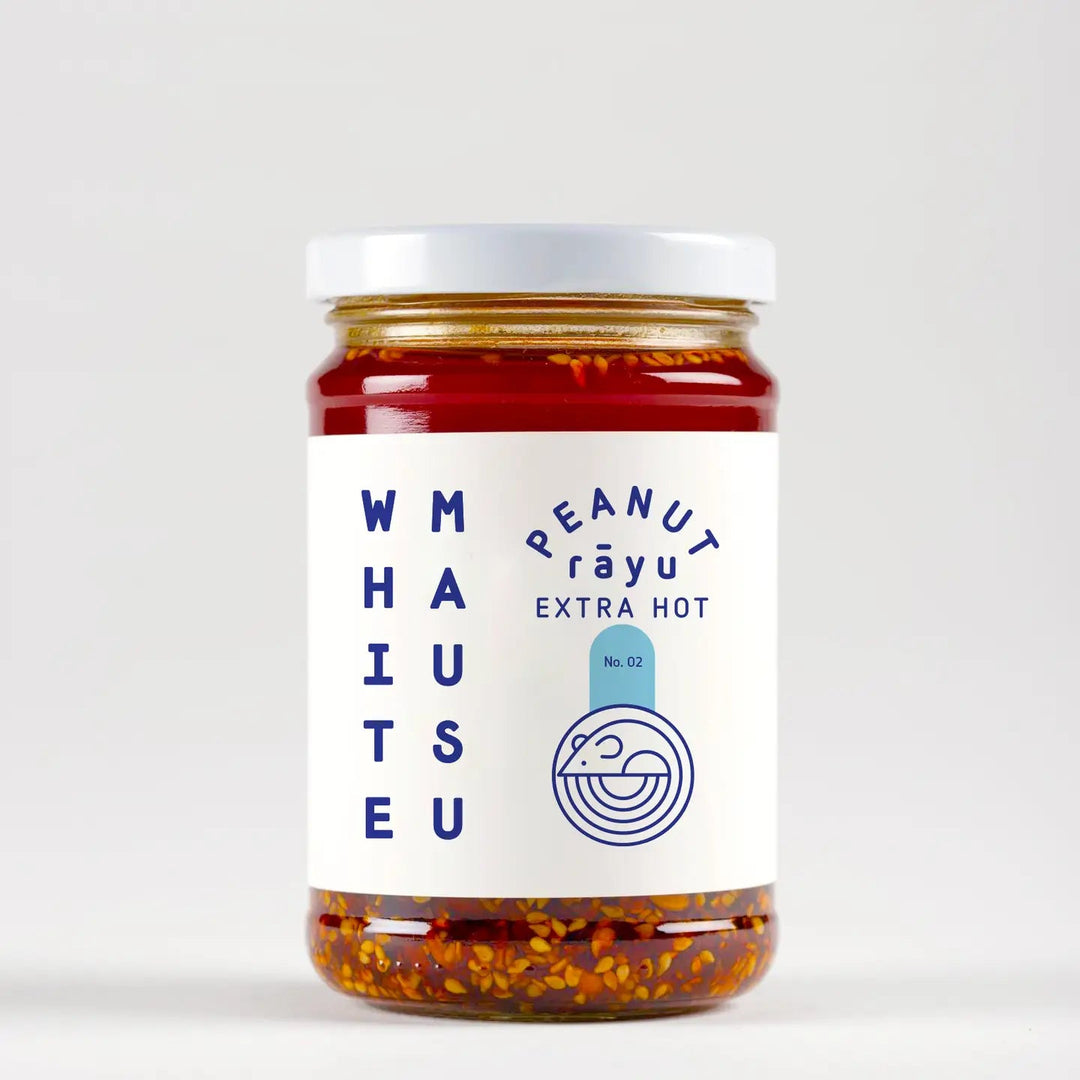 White Mausu - Extra Hot Peanut Rayu - Community Cutlery