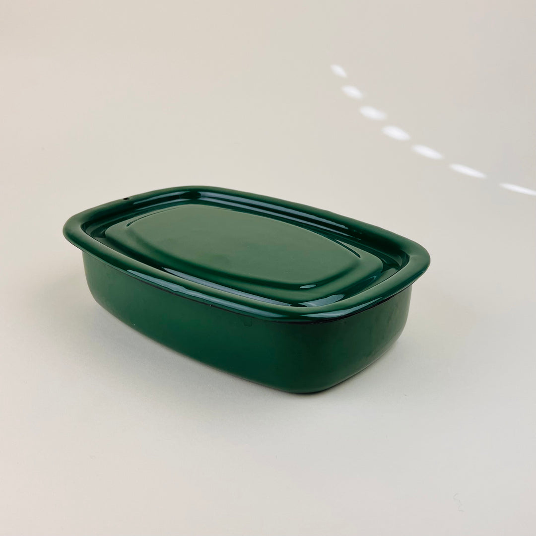 Enamelware Baking Dish/ Storage Box - Large