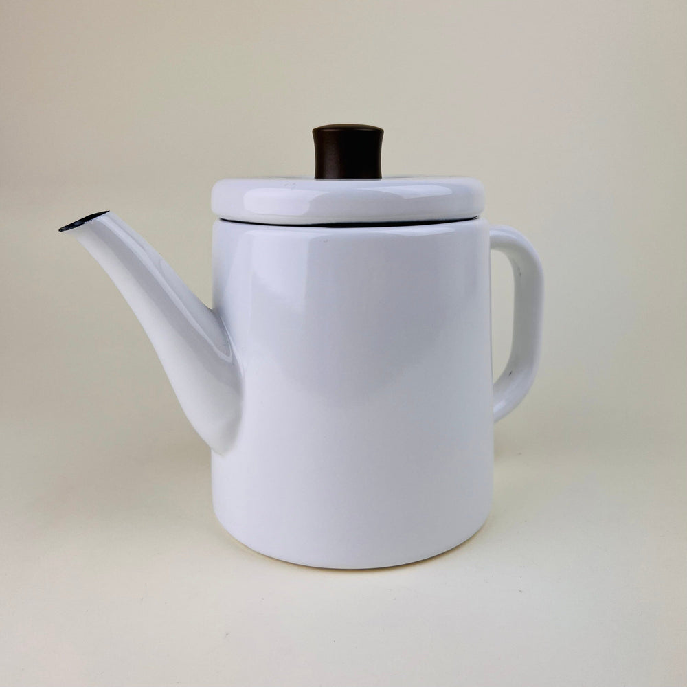 1.5lt Noda Horo Teapot/Kettle Global Kitchen Japan White 