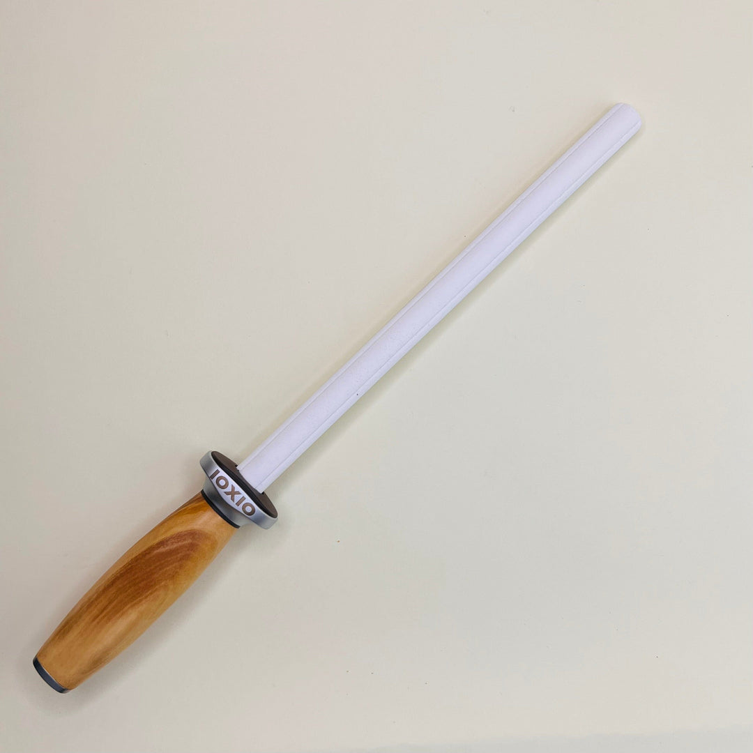 Ceramic Honing Rod with Olive wood handle IOXIO 