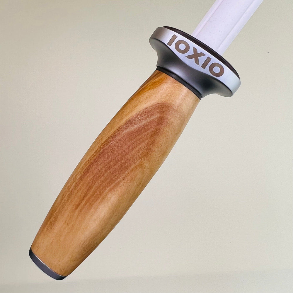 Ceramic Honing Rod with Olive wood handle IOXIO 