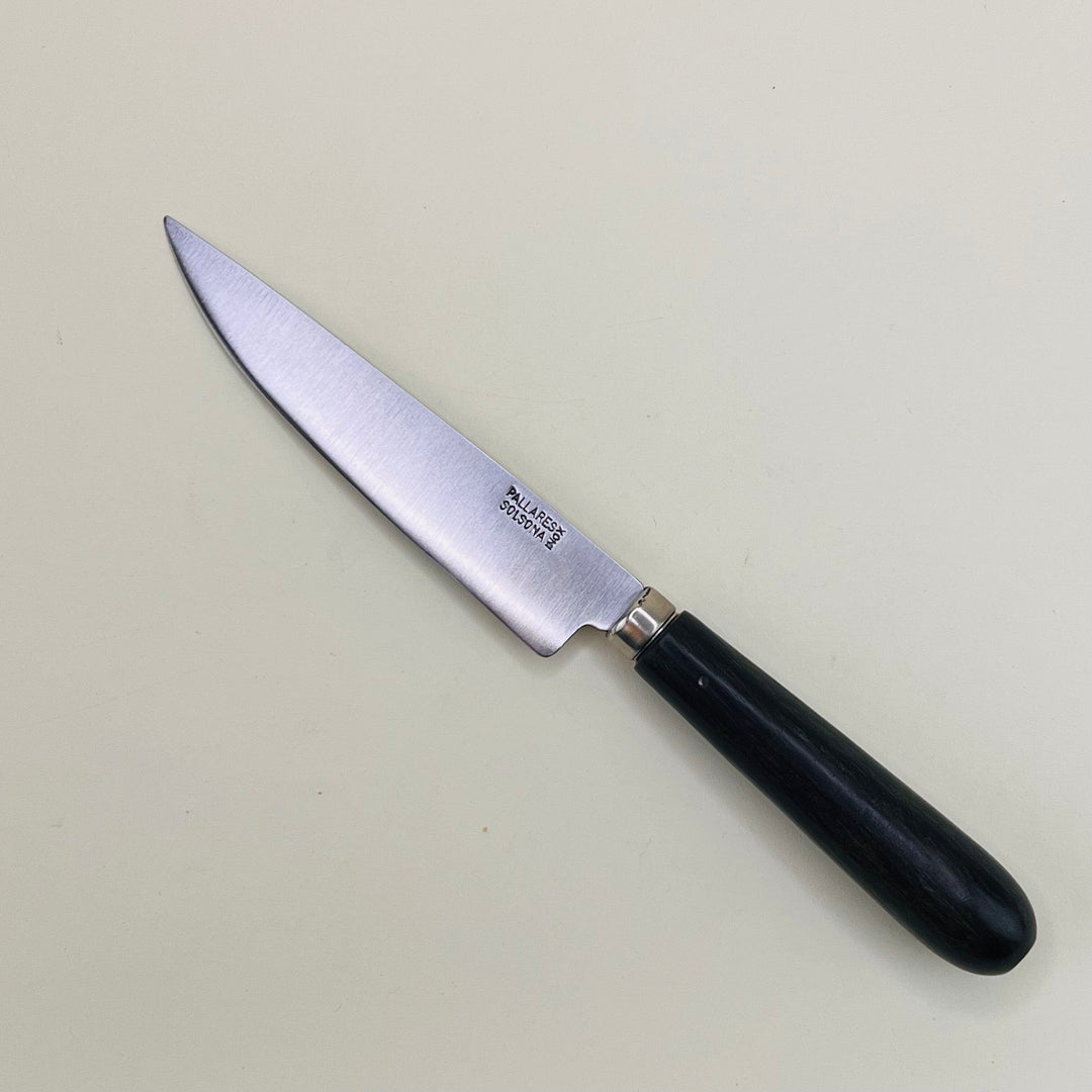 Pallares Solsona - 12cm Utility / Table knife Pallares Solsana Ebony 