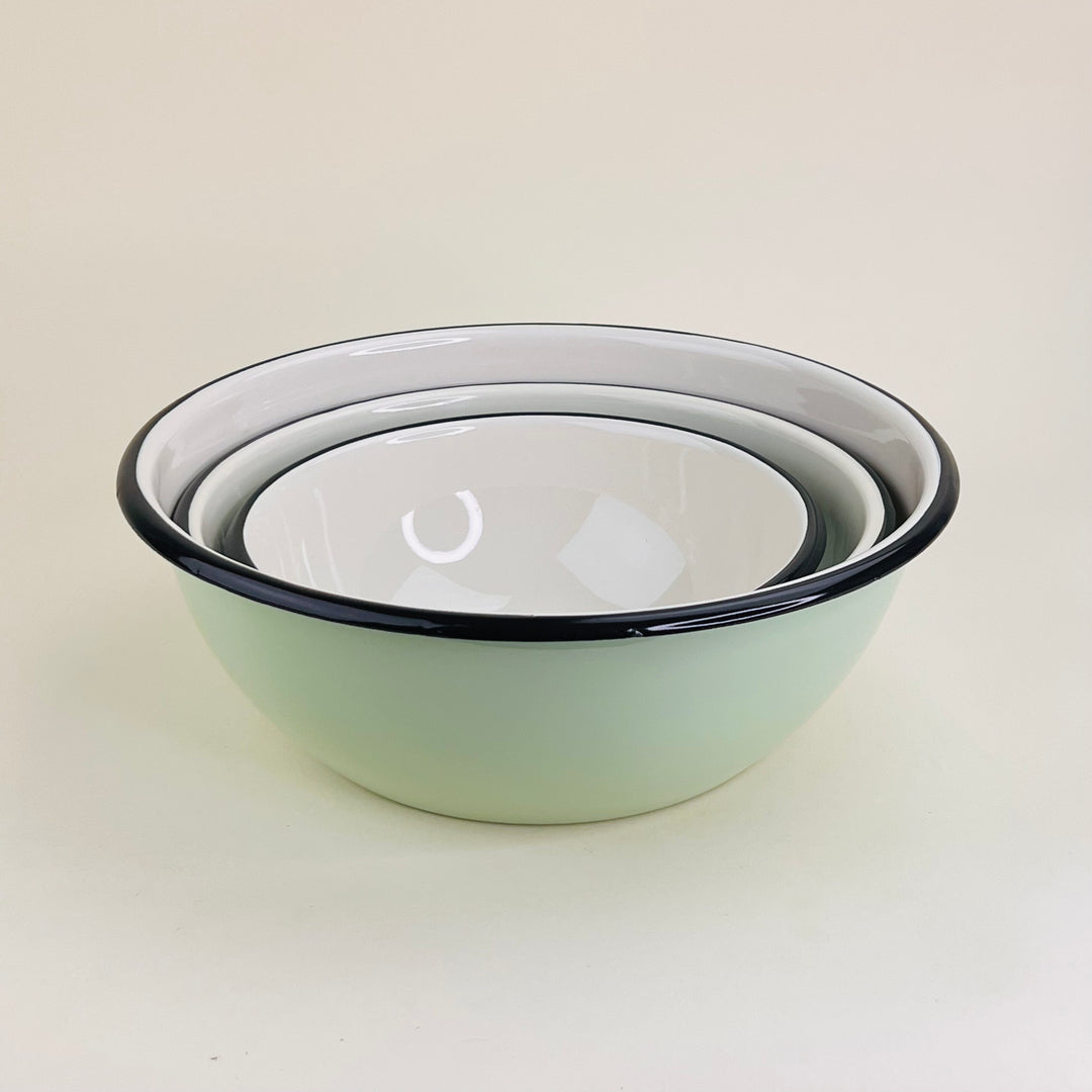 Enamel Mixing Bowl - Large