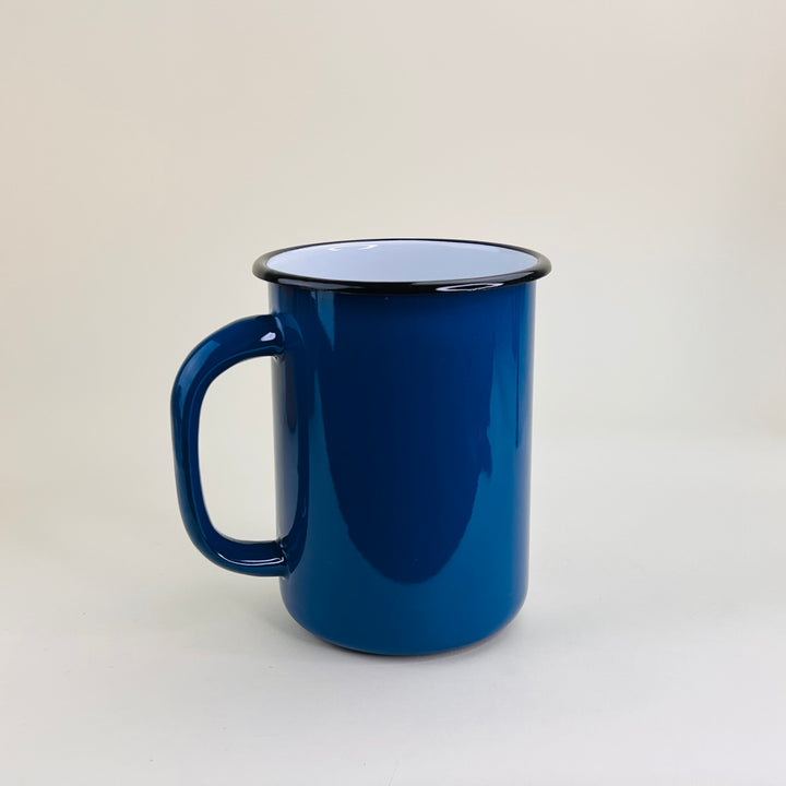 Enamel Extra Large Mug / Utensil Pot