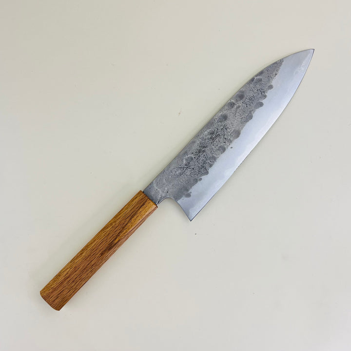 Sakai Kikumori  - Nashiji Gyuto 210mm - Natural Oak