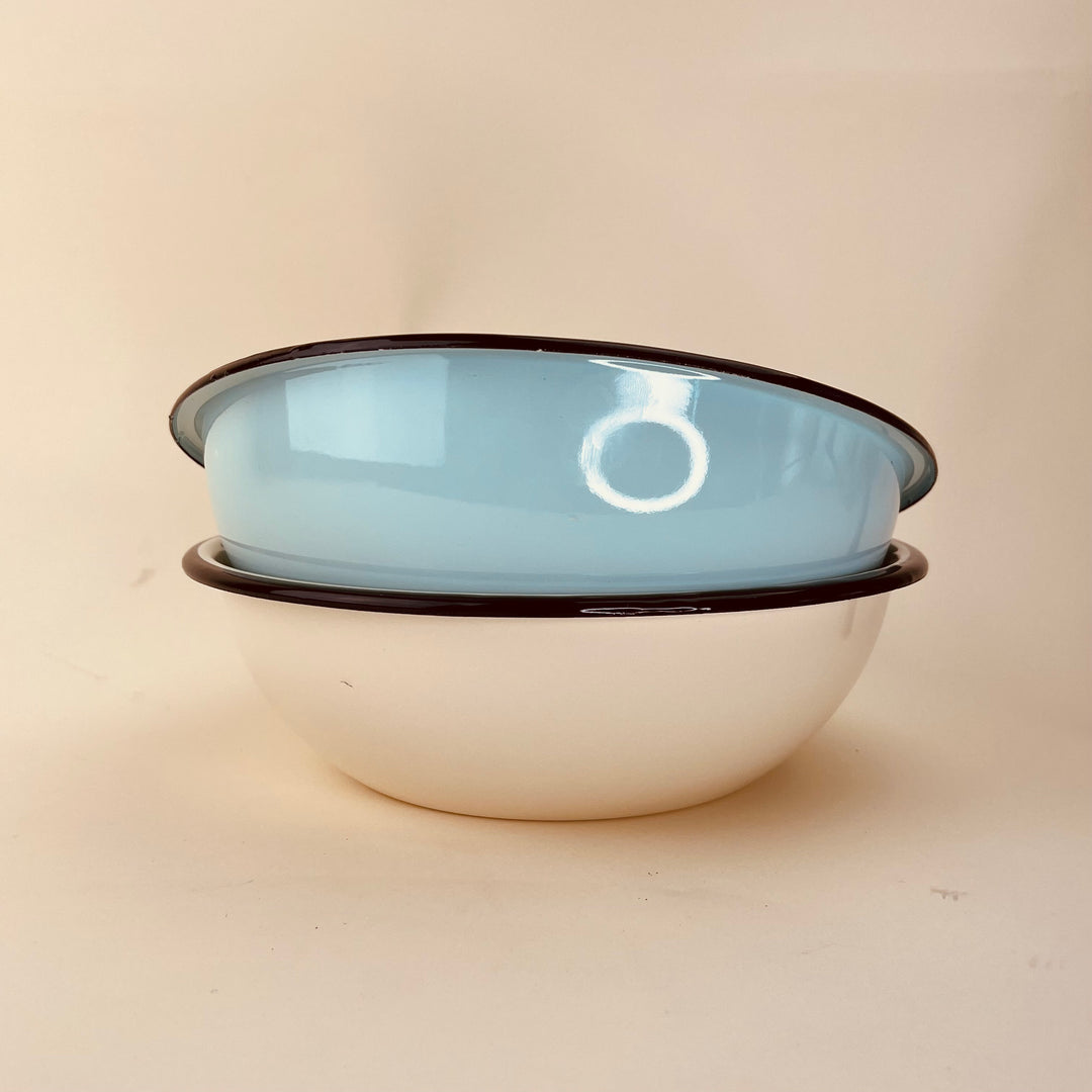 Enamel Mixing Bowl - Medium