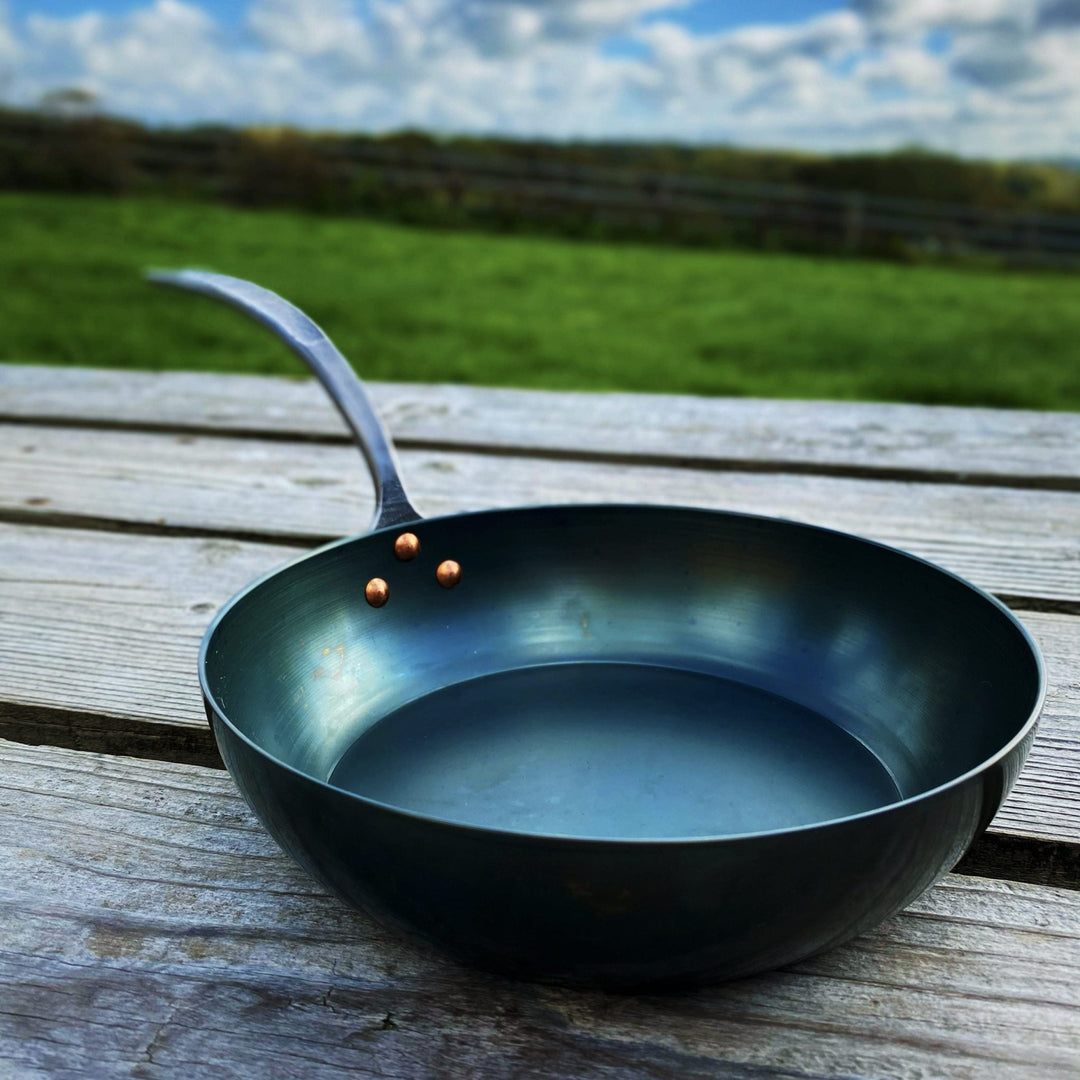 Alex Pole - 8" Hand Spun Carbon Steel Frying Pan - Community Cutlery
