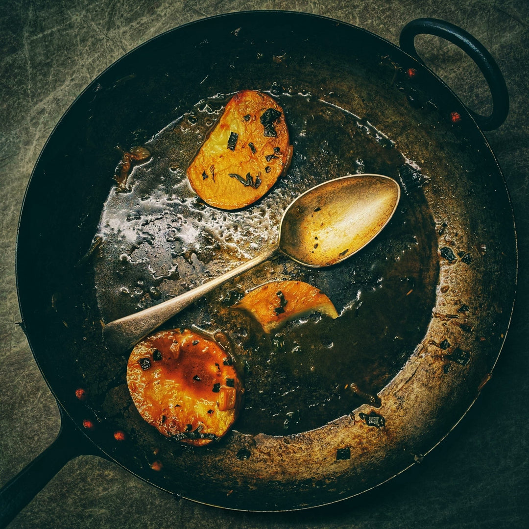 Alex Pole - 8" Hand Spun Carbon Steel Frying Pan - Community Cutlery