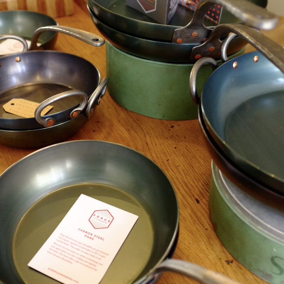 Alex Pole - 8" Hand Spun Carbon Steel Skillet - Community Cutlery