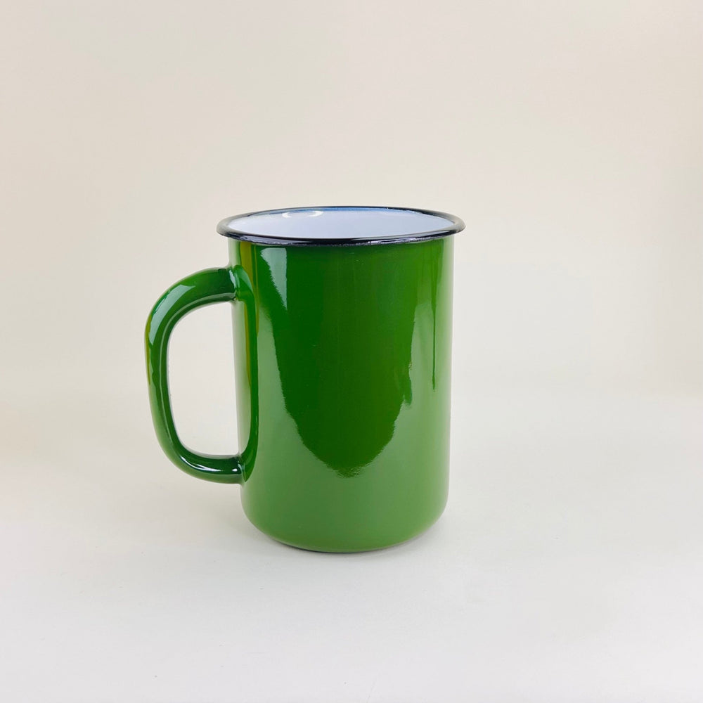 Enamel Extra Large Mug / Utensil Pot - Community Cutlery