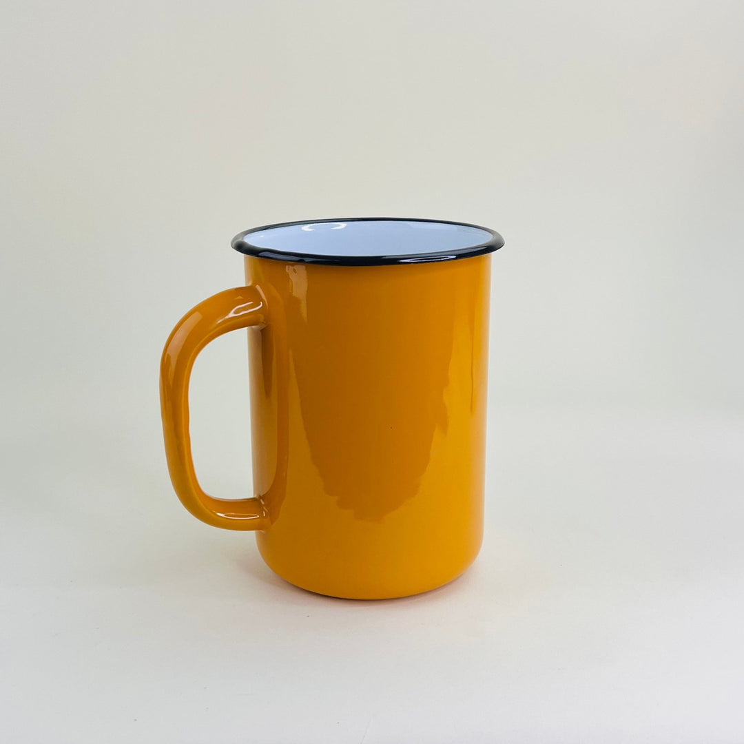 Enamel Extra Large Mug / Utensil Pot - Community Cutlery