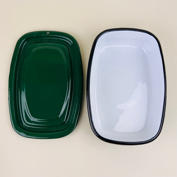 Enamelware Baking Dish/ Storage Box - Large - Community Cutlery