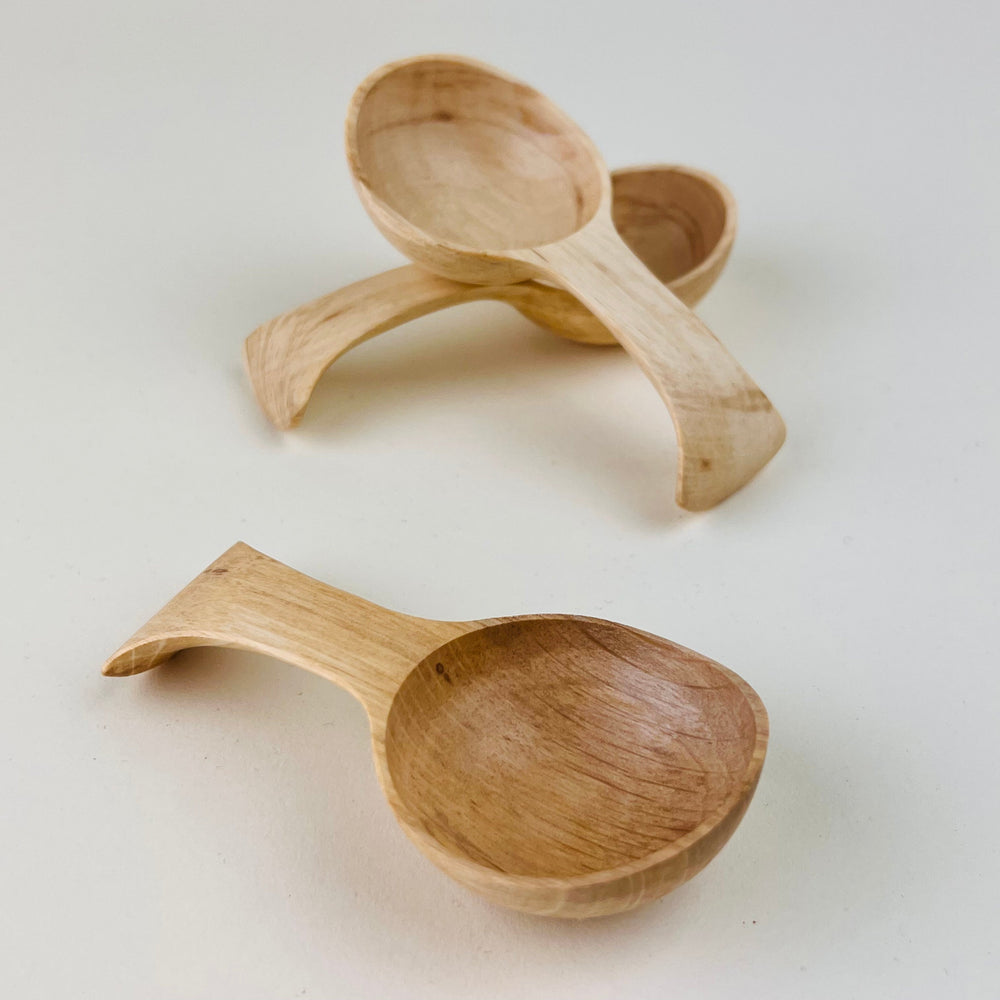 Caddy Spoon Phil Iron Woodturning 