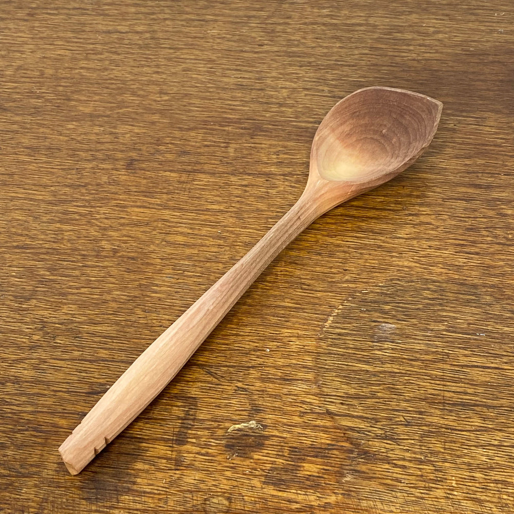 Soulwood Creations - Hand Carved Wooden Spoon Soulwood Creations 1- Rowan Baked 
