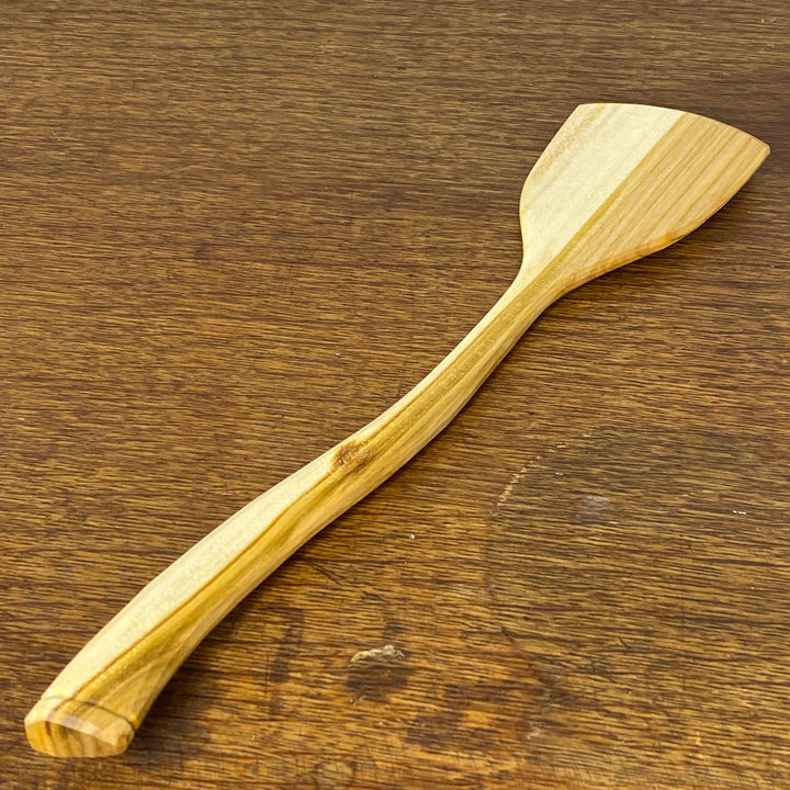 Soulwood Creations - Hand Carved Spatula Soulwood Creations 4- Cherry Heartwood/Sapwood 