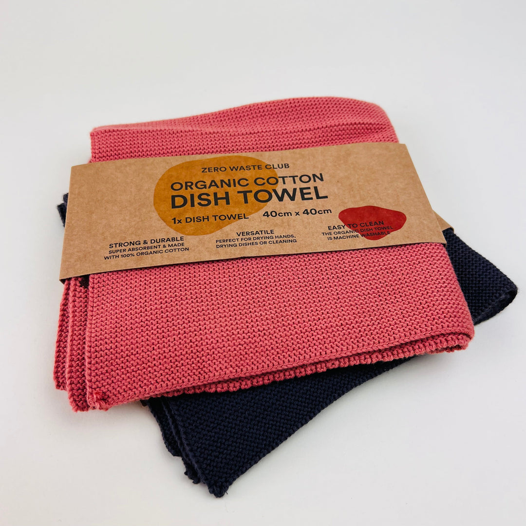 Organic Cotton Dish Towel Zero waste club 