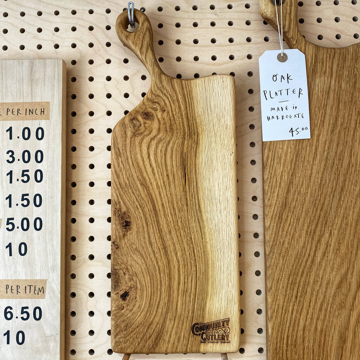 Oak Serving Platter Community Cutlery 360mm x 164mm 