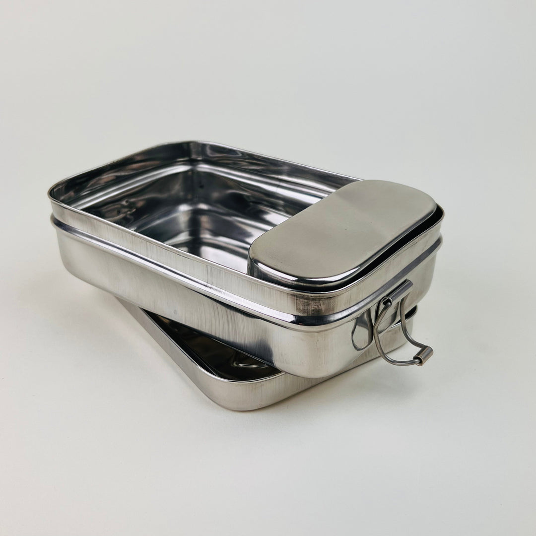 Rectangular Tiffin Lunchbox Community Cutlery 