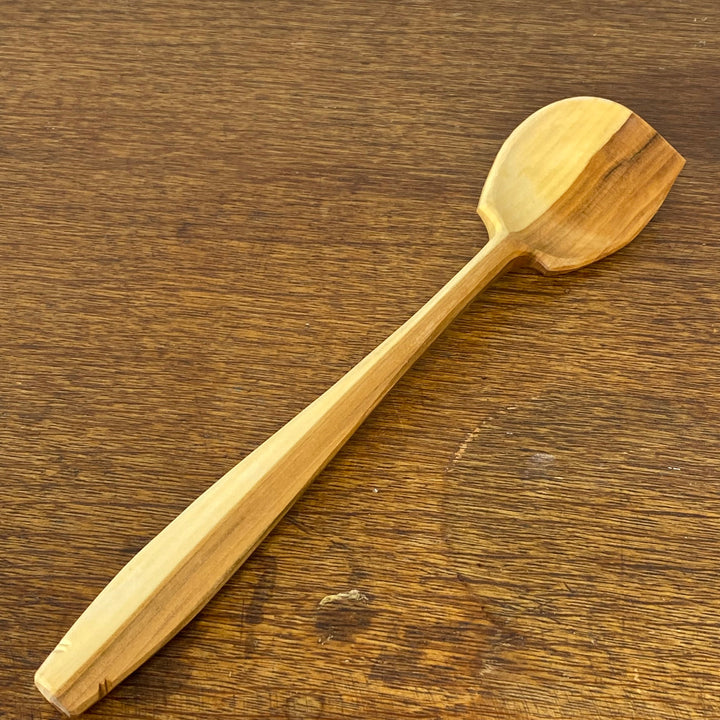 Soulwood Creations - Hand Carved Wooden Spoon Soulwood Creations 5- Rowan Heartwood/Sapwood 