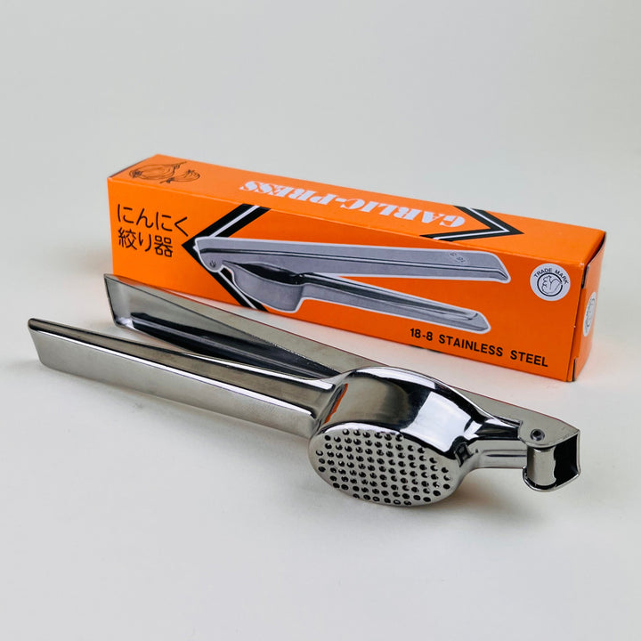 Stainless Steel Garlic Press Global Kitchen Japan 