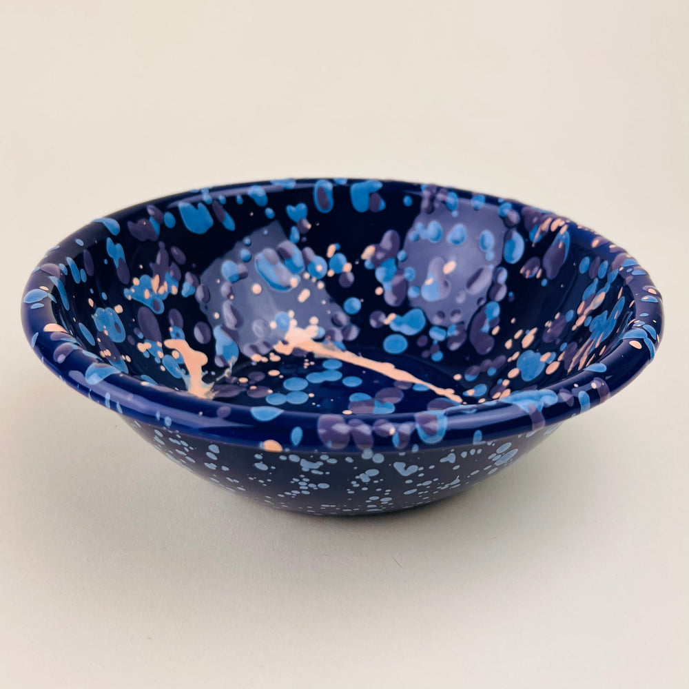 Bornn Enamelware - Large Island breeze Bowl 20cm - Blue Bornn 