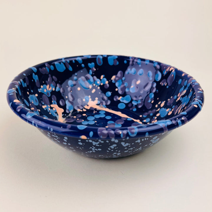 Bornn Enamelware - Large Island breeze Bowl 20cm - Blue Bornn 