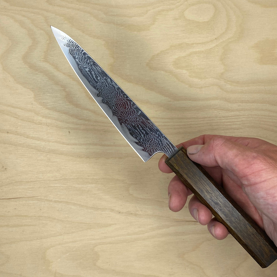 Sakai Kikumori - Damascus Nami Petty Sakai Kikumori 