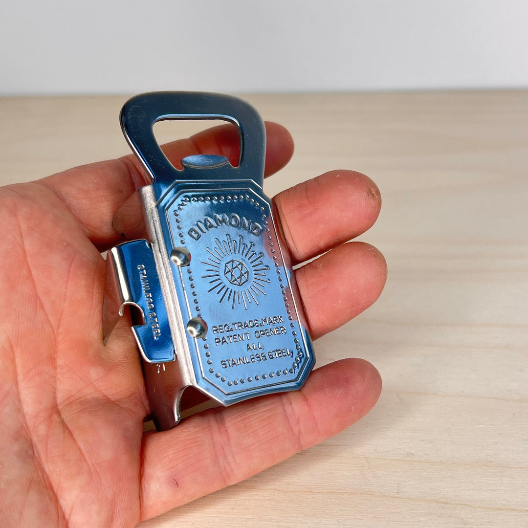 Stainless Steel 4-in-1 Can & Bottle Opener Global Kitchen Japan 