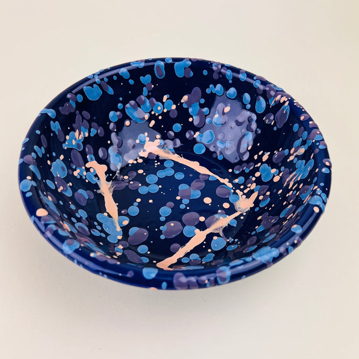 Bornn Enamelware - Large Island breeze Bowl 20cm - Blue Bornn 