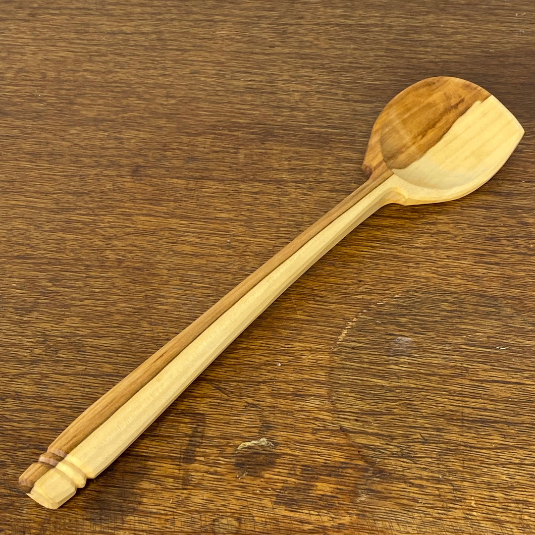 Soulwood Creations - Hand Carved Wooden Spoon Soulwood Creations 4- Rowan Heartwood/Sapwood 