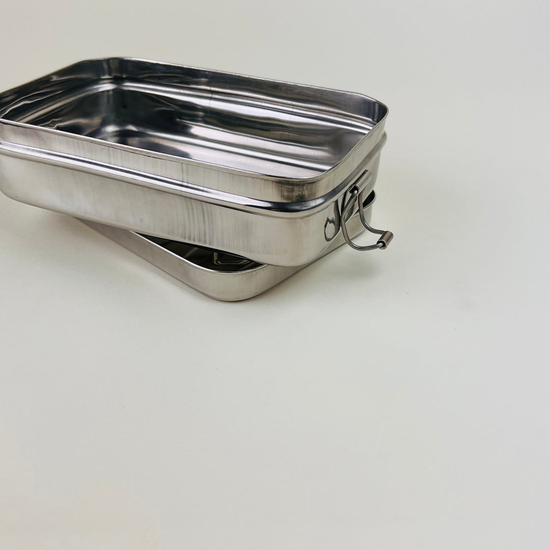 Rectangular Tiffin Lunchbox Community Cutlery 