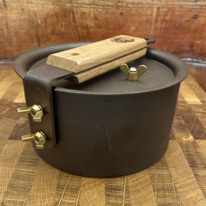 Netherton Foundry - 6" Spun Iron Camping Saucepan Community Cutlery