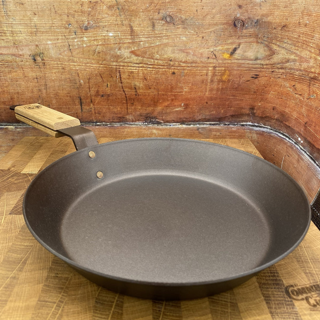 Netherton Foundry - 10" Spun Iron Camping Frying Pan Community Cutlery