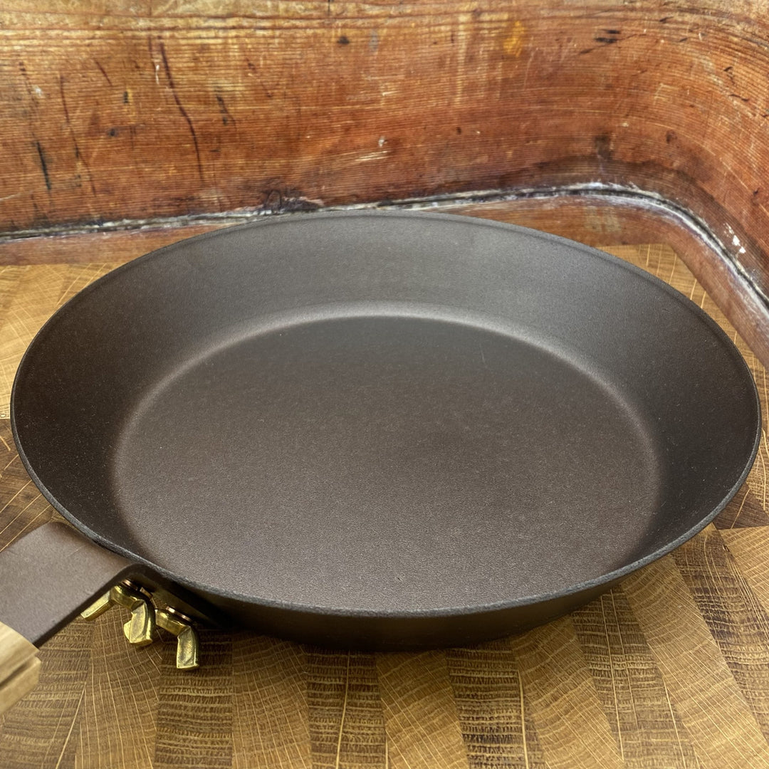 Netherton Foundry - 10" Spun Iron Camping Frying Pan Community Cutlery