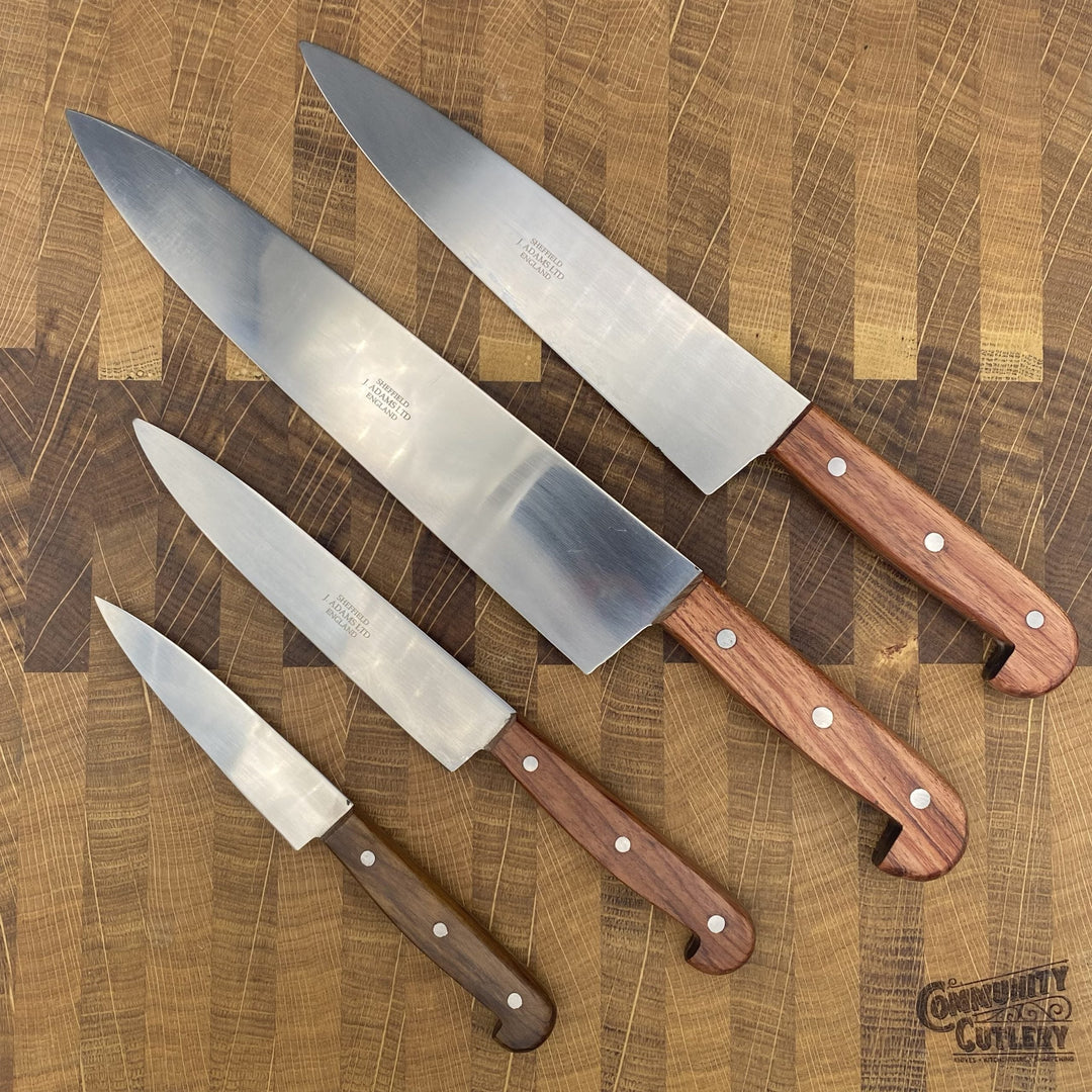 J Adams - Sheffield Rosewood 8" Chef Community Cutlery