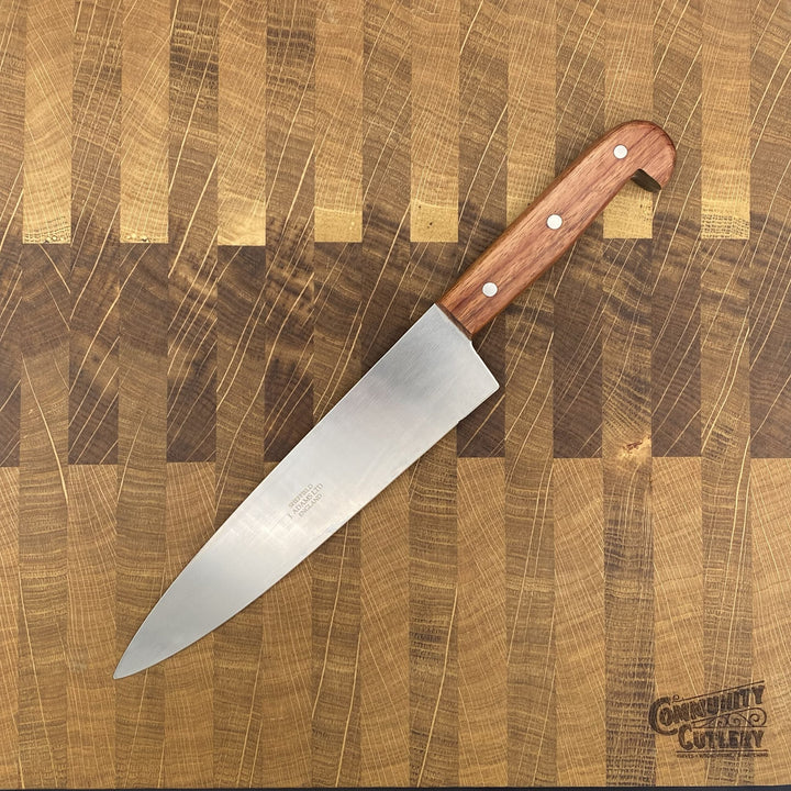 J Adams - Sheffield Rosewood 8" Chef Community Cutlery Stainless Steel
