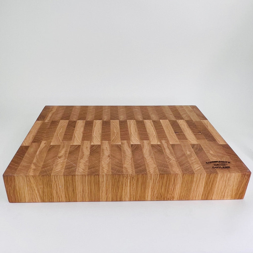 Large End Grain Chopping board - Oak - Community Cutlery