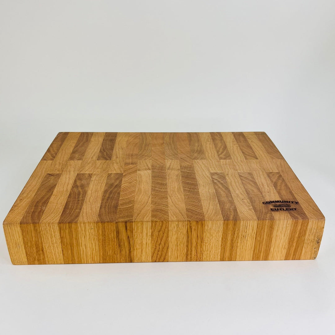 Medium End Grain Chopping board - Oak - Community Cutlery
