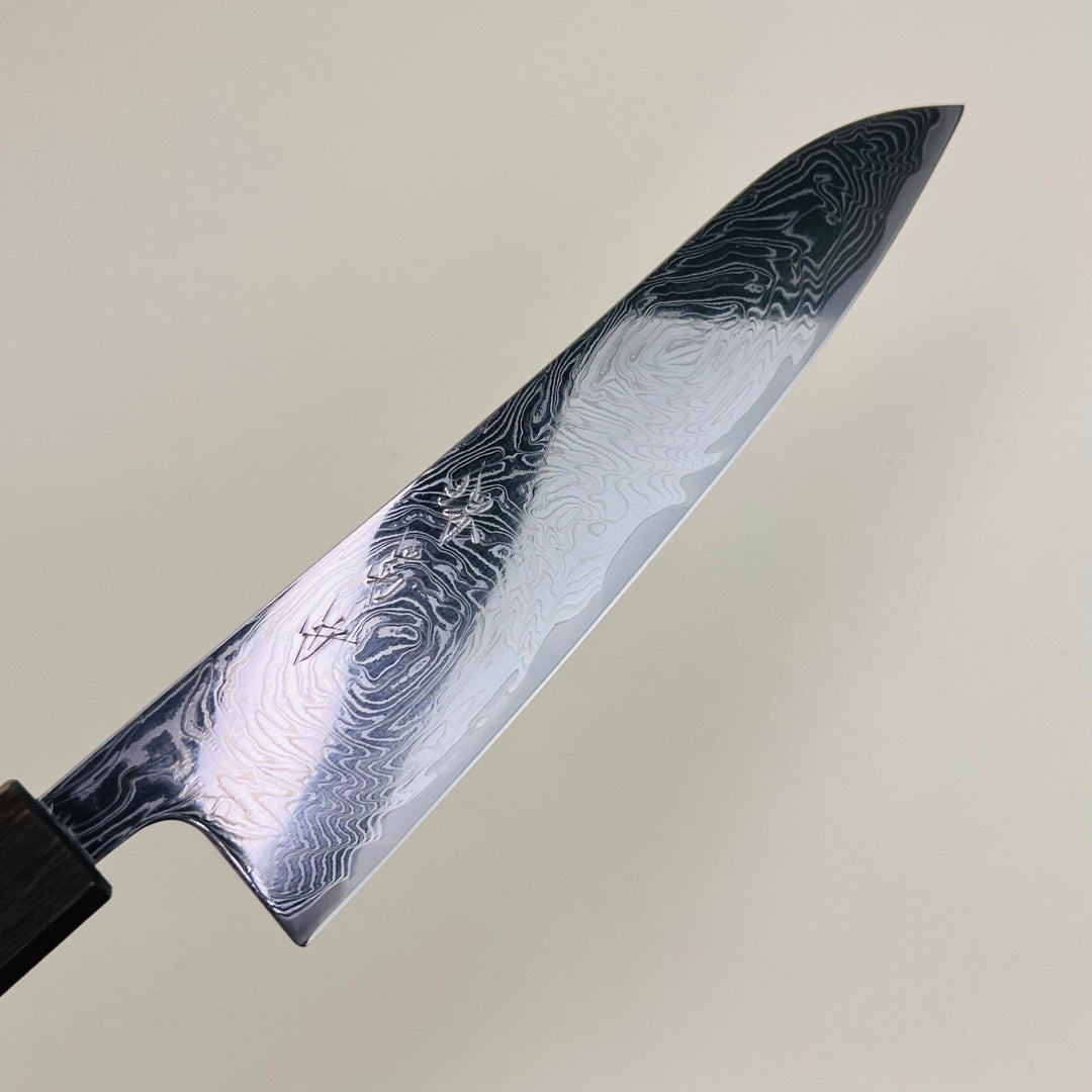 Sakai Kikumori - Damascus Nami Gyuto 210mm - Community Cutlery