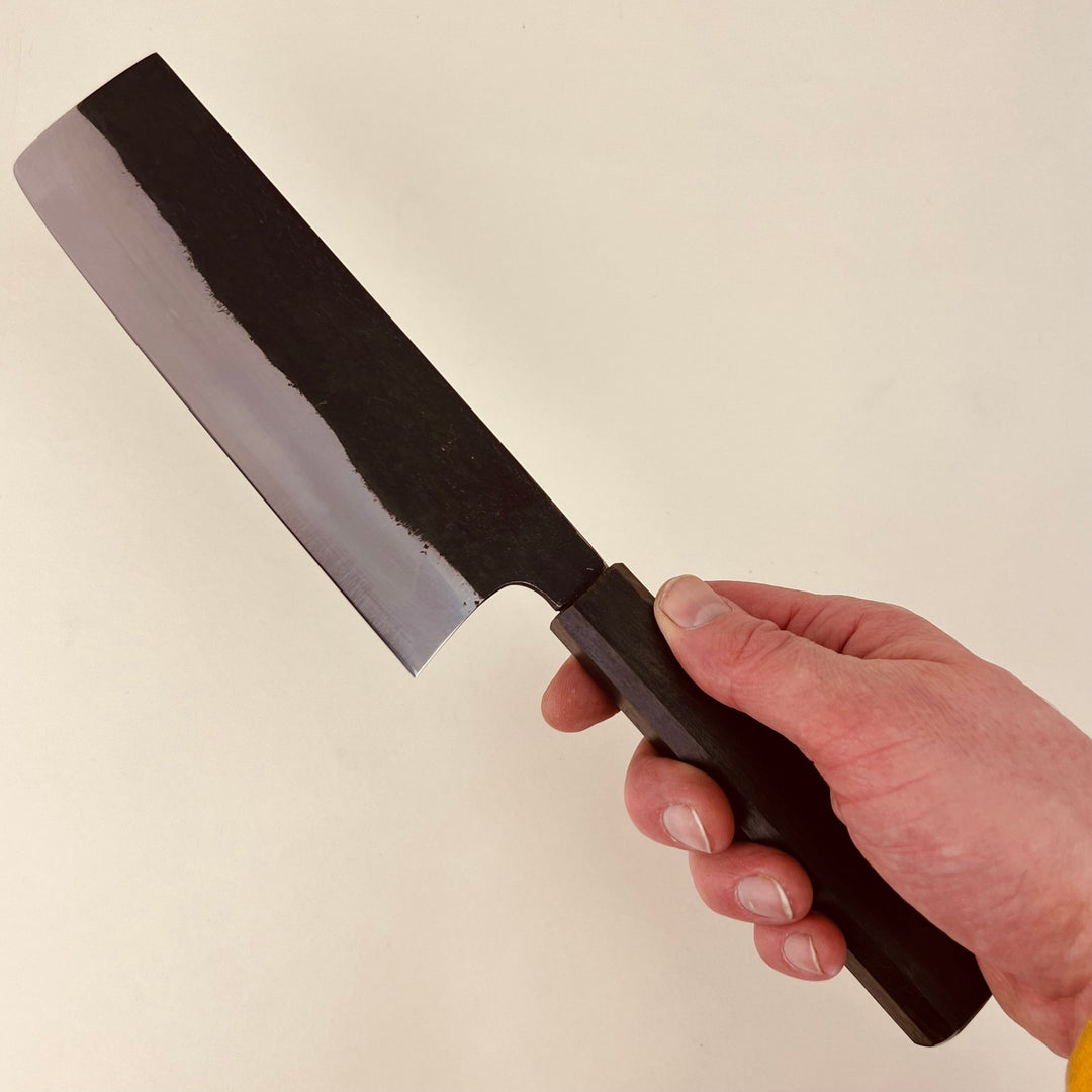 Sakai Kikumori - Kurouchi Nakiri 165mm - Community Cutlery