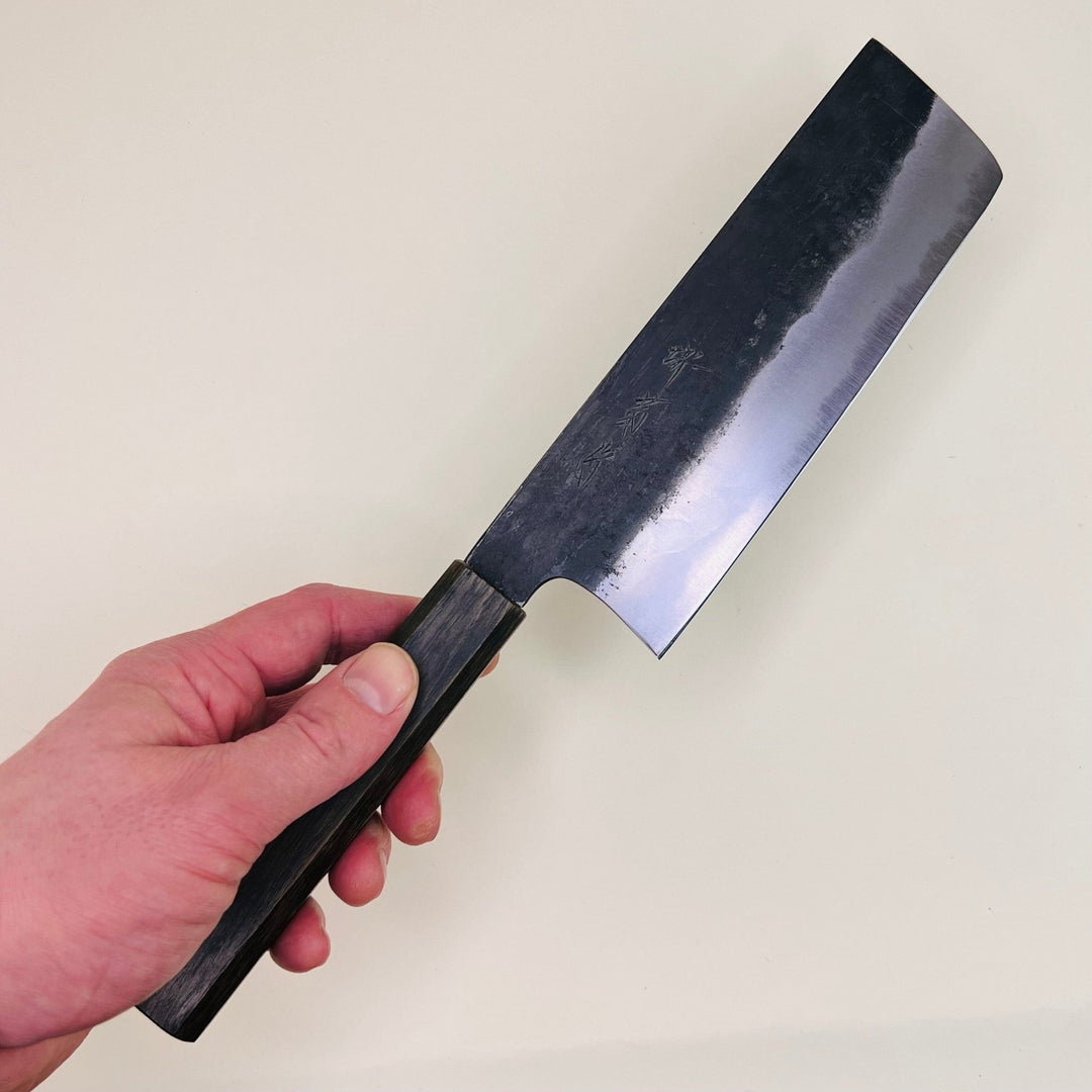 Sakai Kikumori - Kurouchi Nakiri 165mm - Community Cutlery