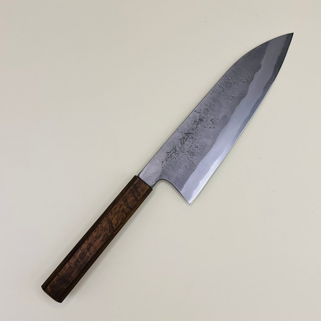 Sakai Kikumori - Nashiji Gyuto 210mm - Lacquered Oak - Community Cutlery