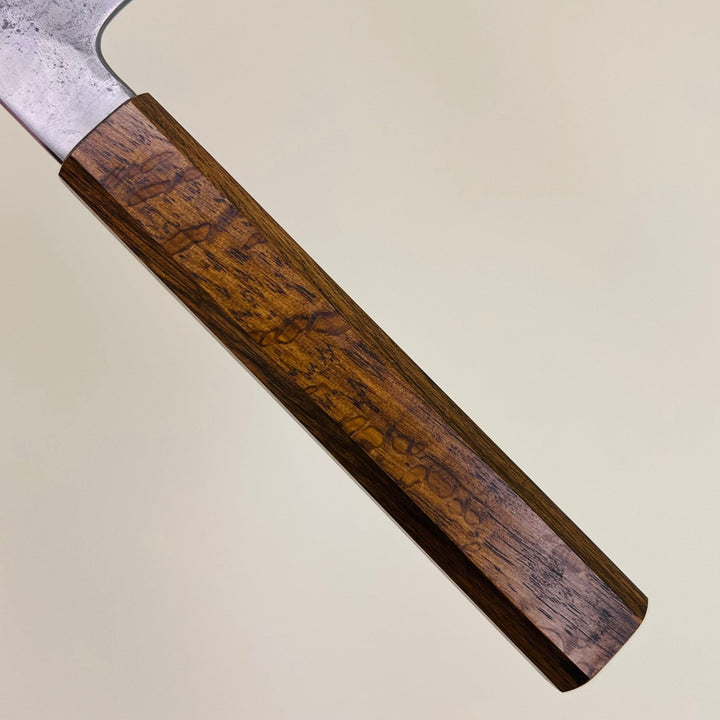 Sakai Kikumori - Nashiji Gyuto 210mm - Lacquered Oak - Community Cutlery